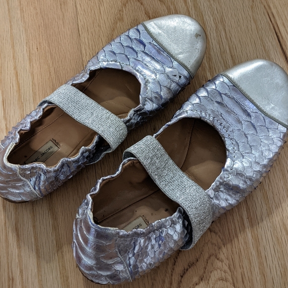Metallic Python Flats - Picture 2 of 4